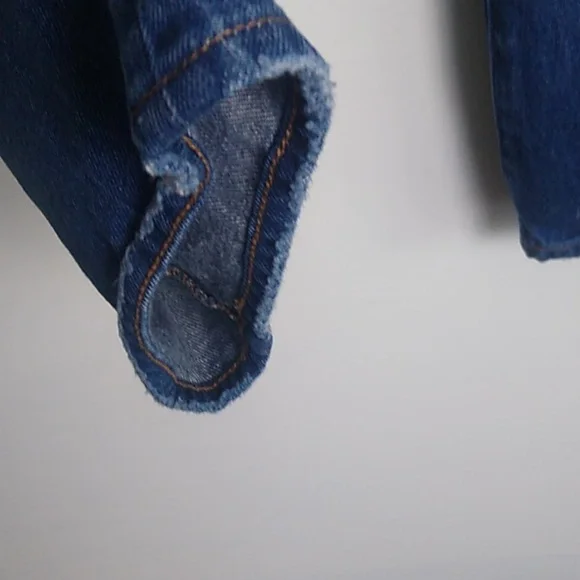 Madewell Womens Baggy Straight Jeans Size 31 medium wash Style NH643 - Picture 3 of 16